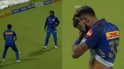 Deepak Chahar, Robin Minz Stare at Each Other as Catch Drops vs KKR