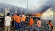 Delhi-Bound Rajdhani Express Catches Fire in MP's Ratlam, Rail Traffic Hit for 7 Hours