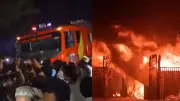 Delhi Furniture Market Fire: Locals Stone Fire Tenders Over Slow Response