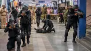 Delhi Police Conducts Anti-Terror Drill at Palika Bazar