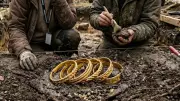Denmark's Third-Largest Viking Gold Hoard Unearthed in Forest