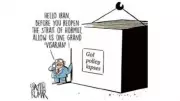 DH Cartoon: Allow Us One Grand Visarjan Commentary