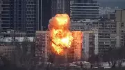 Drone Strikes Apartment Building in Romania Near Ukraine Border