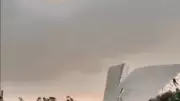 E-Rickshaw Driver Lifted 50ft by Storm Winds Goes Viral