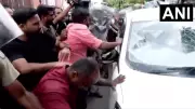 ED Vehicle Attacked in Kerala, Left Supporters Smash Windows