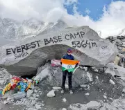 Eight-Year-Old Girl from Gujarat Conquers Mount Everest Base Camp
