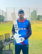Eish Rao Hits Twin Centuries in U-23 Inter-District Tournament