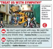 Evicted Kolkata Families Seek Shelter, Not Clash With Police Over Bulldozer Demolition