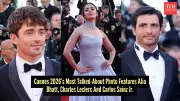 F1 Stars Charles Leclerc and Carlos Sainz Steal the Show at Cannes 2026 with Alia Bhatt