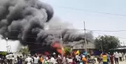 Fire at Kanpur Vegetable Market Gutters 44 Shops, Losses Over Rs 2 Crore