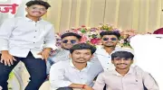 Four Childhood Friends Cremated Together in Satara Village After Fatal Ghat Accident