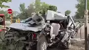 Four killed, three injured as SUV rams into truck on Lucknow-Sultanpur Highway