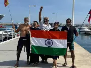 Four Swimmers Conquer Strait of Gibraltar Led by Bengaluru's Srikaanth Viswanathan