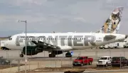 Frontier Airlines Plane Engine Fire Hits Pedestrian in Denver