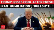 Furious Trump Loses Cool Over Stalled Iran Peace Talks, Planning Major Move