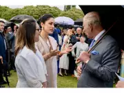 Gems Education Global Teacher Prize Winner Rouble Nagi Meets King Charles III