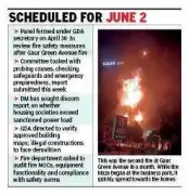 Ghaziabad Seeks Reports on Indirapuram Fires, Meeting on June 2