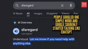 Google Search Glitch Turns 'Disregard' Into AI Chatbot Response