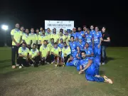 GST, Customs Amateur Team Beats Mumbai Heroes in Fit India Hit India Match