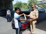 Gurgaon Traffic Police Impound Car with Rs 1.17 Lakh in Unpaid Fines