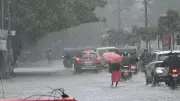 Heavy Rain Floods Tiruchengode, Disrupts Traffic and Life