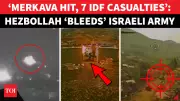 Hezbollah Claims Direct Hits on Israeli Troops, Destroys Merkava Tank