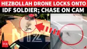 Hezbollah Drone Chases Israeli Soldier in Broad Daylight; Terrifying Footage Emerges