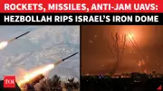 Hezbollah Launches Complex Drone and Missile Attack on Israeli Military Sites