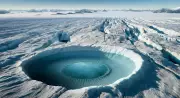 Hidden 500-Foot Ice Crater in Greenland Alters View of Polar Regions