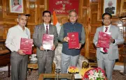 Himachal Lokayukta Presents Annual Report to Governor Kavinder Gupta