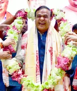 Himanta Biswa Sarma Set for Second Term as Assam CM, Joins Elite BJP Leaders
