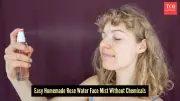How to Make Chemical-Free Rose Water Face Mist at Home