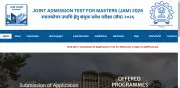 IIT Bombay to Release JAM 2026 Round 1 Admission List Today