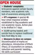 IIT Kharagpur asks students to flag grievances within 48 hours