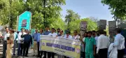 IMA Doctors Protest in Jaipur Over RGHS Irregularities, Demand Release of Arrested Doctor