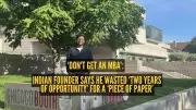 Indian Founder's Viral Post: Skip MBA, Start Now