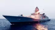 Indian Navy Receives Stealth Frigate INS Mahendragiri from MDL