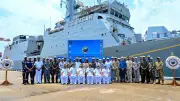 IOS Sagar with 16-nation crew arrives in Colombo for IOR deployment