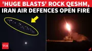 Iran Activates Air Defenses on Qeshm Island After Explosions, Gulf Tensions Rise