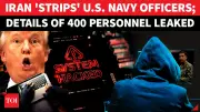 Iran-Linked Hackers Leak Names of 400 US Navy Officers, Port Data Breached
