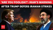 Iran Warns Trump Against 'Zionist Trap' Amid Explosions Near Hormuz Strait