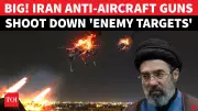 Iranian Air Defenses Shoot Down Suspected Hostile Drones Over Tehran