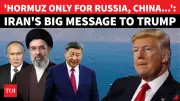 Iran's Hormuz Gift to Xi and Putin Shocks Trump; Qatar Warns of Crisis