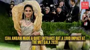 Isha Ambani Stuns at Met Gala 2025 in Gaurav Gupta Saree With a Meaningful Twist