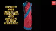 ISRO Scientist Nandini Harinath's Saree Featured in Smithsonian Museum