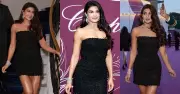 Jacqueline Fernandez Stuns in Black Mini-Dress at Cannes 2026 Chopard Gala