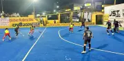 Jarkhar, Kila Raipur, Academies Log Victories in Hockey Festival