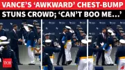 JD Vance Chest-Bumps Cadet at Air Force Graduation, Goes Viral
