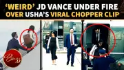 JD Vance Faces Backlash After Usha Vance’s Viral Chopper Exit Clip