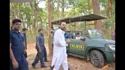 JD(U) Leader Nishant Kumar Visits Valmiki Tiger Reserve, Engages with Tribals